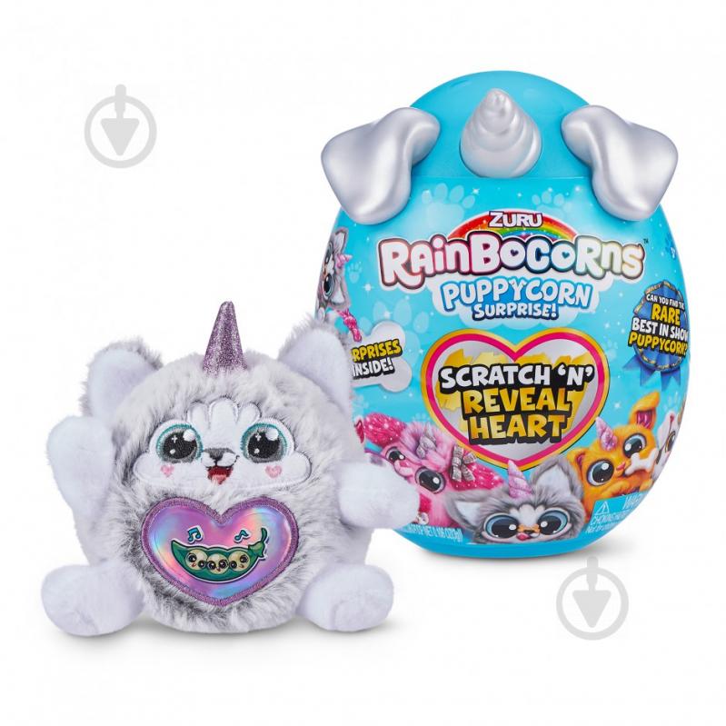 М'яка іграшка Zuru Rainbocorn-D Puppycorn Surprise Husky 17,6 см різнокольоровий 9237D - фото 1