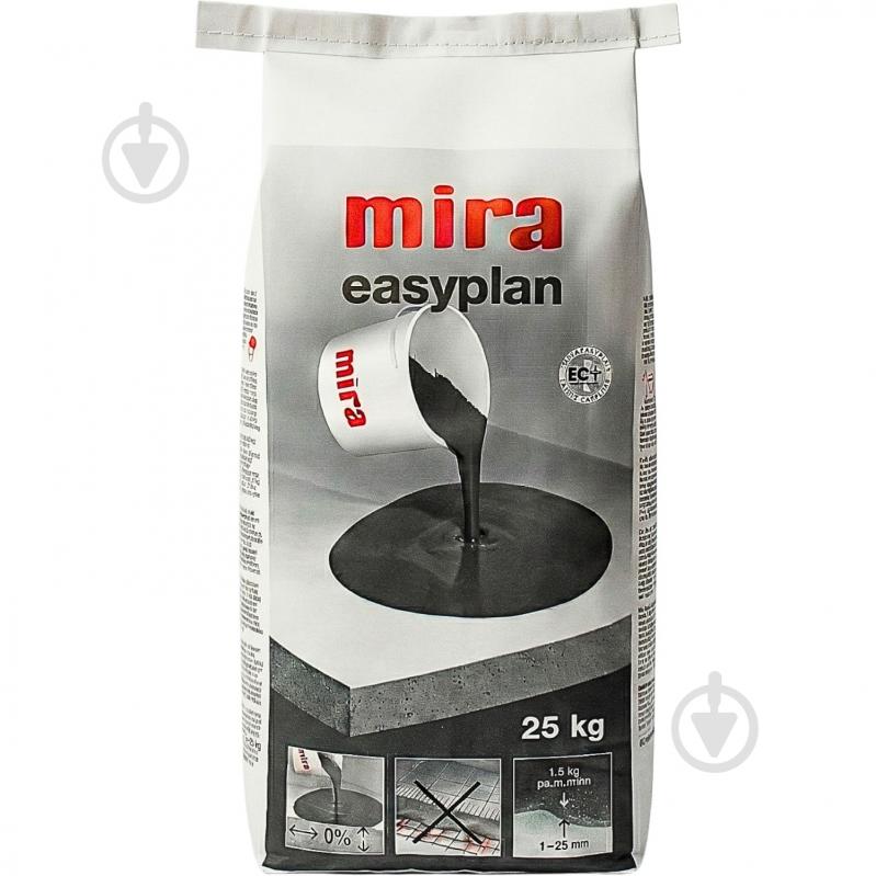 Самовыравнивающийся пол Mira 6650 easyplan 25 кг - фото 1 Самовыравнивающийся пол Mira 6650 easyplan 25 кг - фото 1