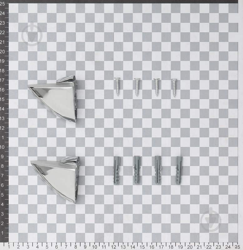 Поличка скляна UMT 03 м 600x150 мм - фото 4