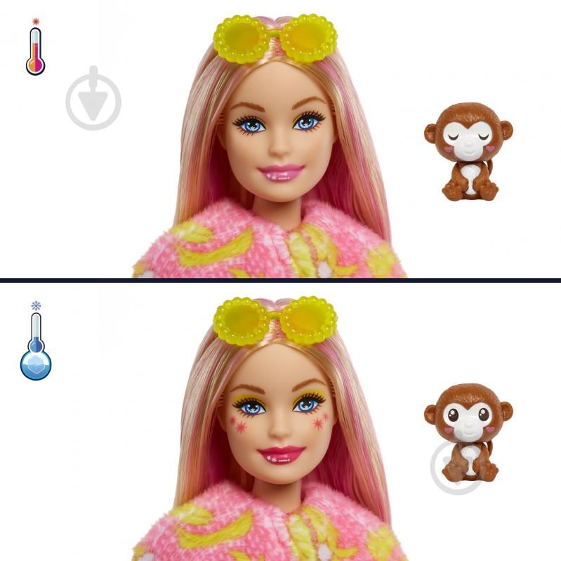 Кукла Barbie Cutie Reveal Друзья из джунглей Обезьяна HKR01 - фото 5