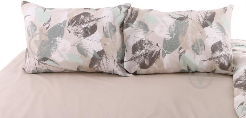 Комплект постельного белья Wing 2,0 бежево-зеленый UP! (Underprice) - фото 3