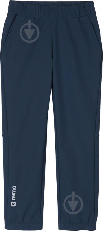 Брюки Reima Softshell Helppo р.104 темно-синий 532267-6980 - фото 1
