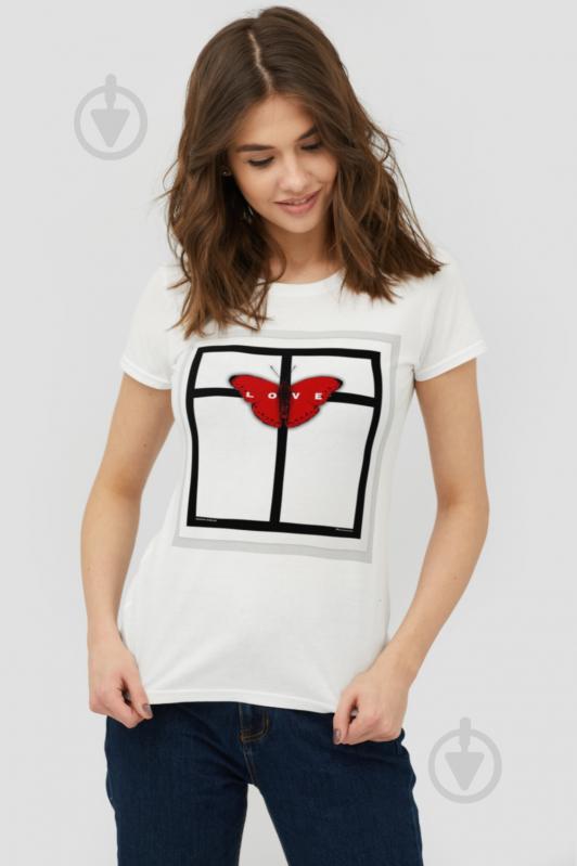 Футболка YAPPI WW1601 р.M белый - фото 1