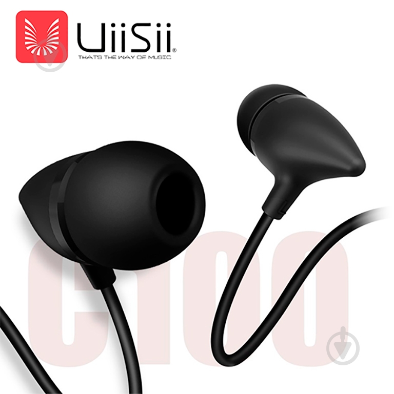 Навушники UiiSii C100 black (790044) - фото 4