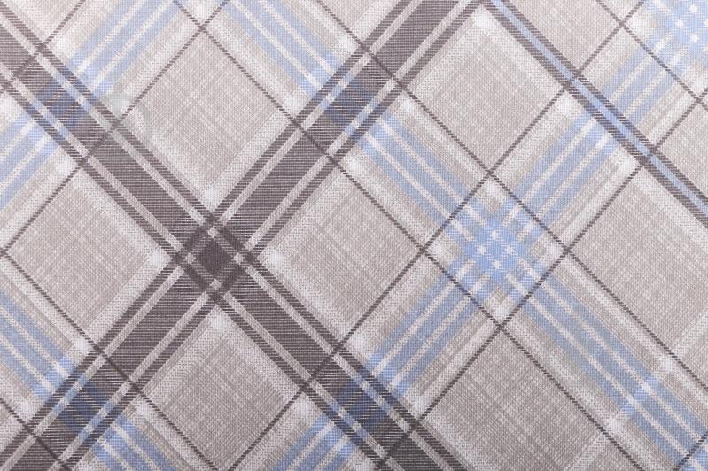 Комплект постельного белья Blue 2,0 голубой с бежевым UP! (Underprice) - фото 4