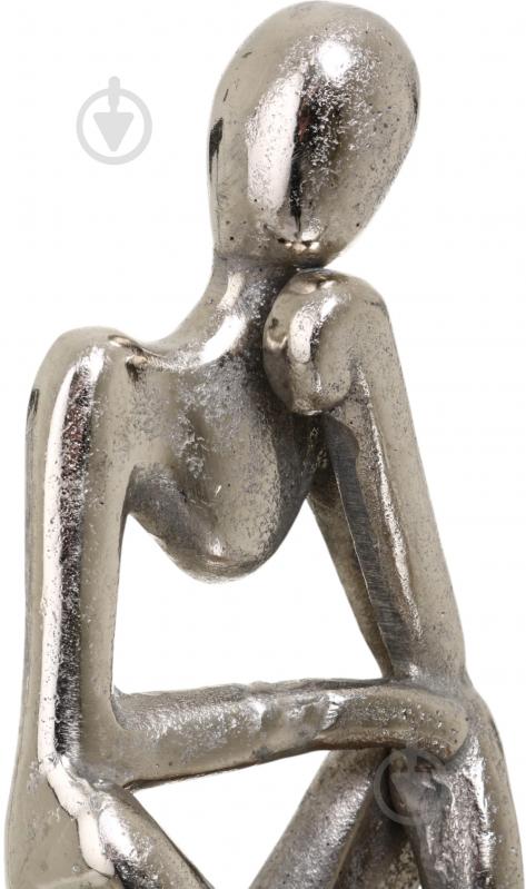 Статуэтка Inari Mindly left 8800 24х13х12 см серебряный - фото 3