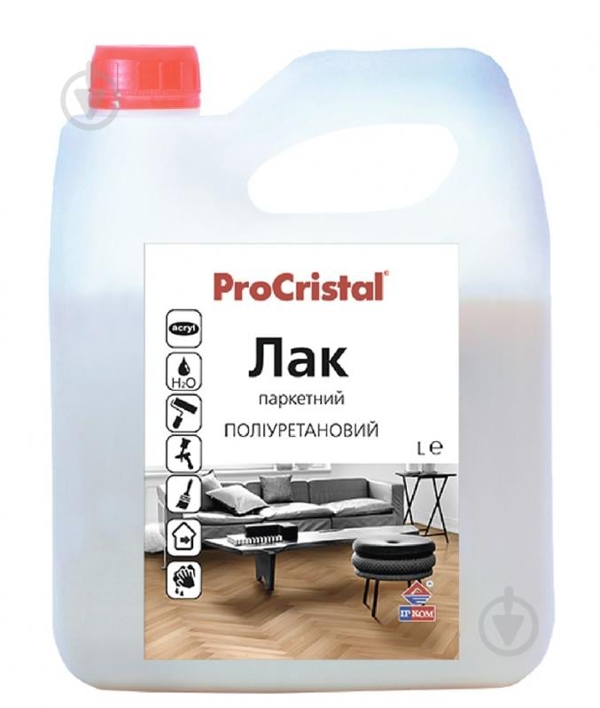 Лак паркетний ІР-16 ІРКОМ шовковистий мат 2,5 л безбарвний - фото 1 Лак паркетний ІР-16 ІРКОМ шовковистий мат 2,5 л безбарвний - фото 1