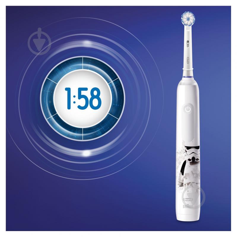 Электрическая зубная щетка Oral-B Junior (6+) D505.513.2K Звездные Войны - фото 7