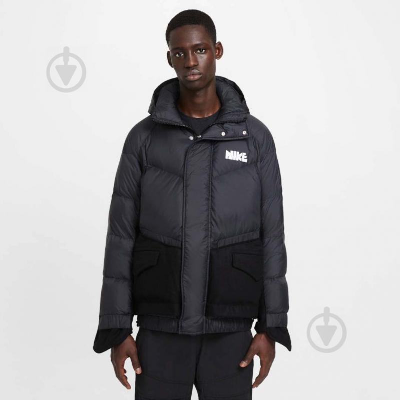 Пуховик чоловічий зимовий Nike M NRG SACAI PARKA CT3269-010 р.2XL чорний - фото 1