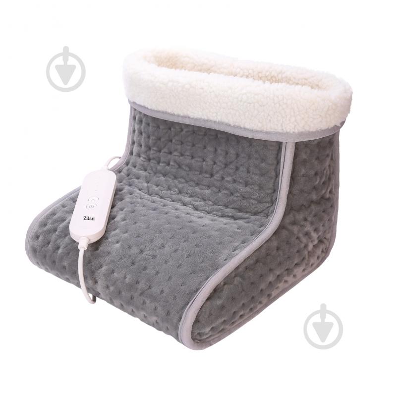 Грелка для ног Zilan ZLN6463 100W Grey - фото 1 Грелка для ног Zilan ZLN6463 100W Grey - фото 1