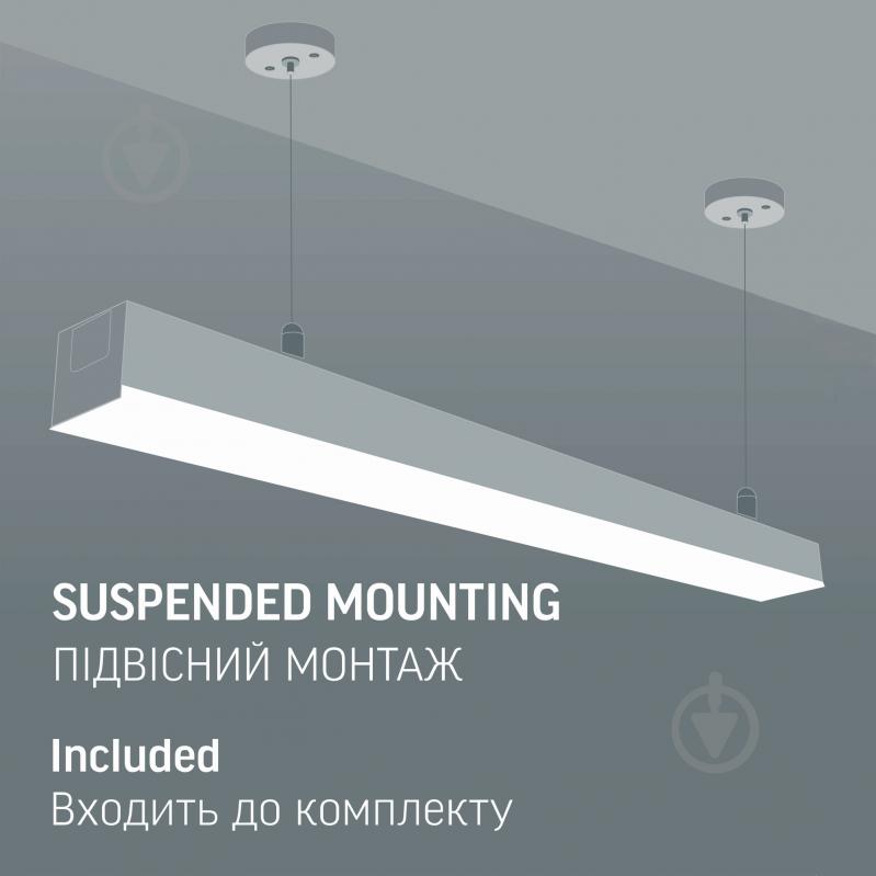 Світильник лінійний Videx LED світильник лінійний VIDEX BN03 50W 1.2М 5000K 220V Black 50 Вт без цоколя 5000 К холодний 2 - фото 5 Світильник лінійний Videx LED світильник лінійний VIDEX BN03 50W 1.2М 5000K 220V Black 50 Вт без цоколя 5000 К холодний 2 - фото 5