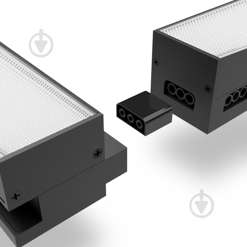 Светильник линейный Videx LED светильник линейный магистральный VIDEX BNL02 24W 0.6М 5000K 220V Black 24 Вт без цоколя 5000 К холодный 27982 - фото 11