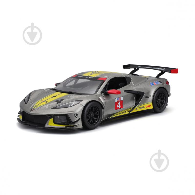 Автомодель Bburago 1:24 Chevrolet Corvette C8.R 18-28024 - фото 5