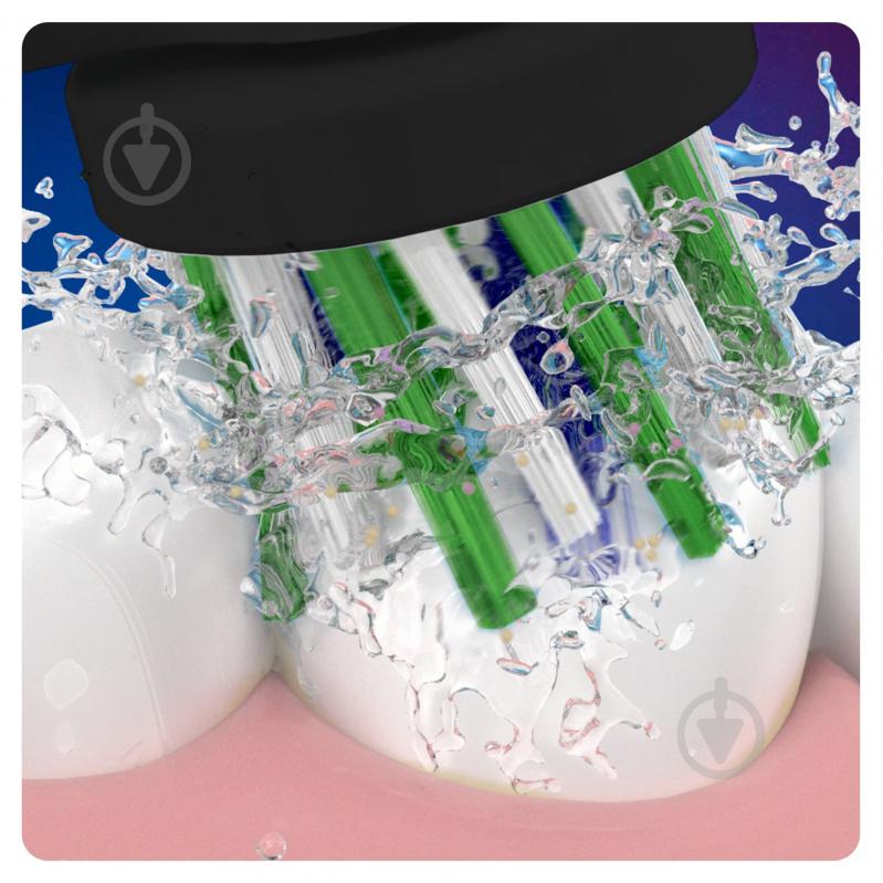 Насадки для електричної зубної щітки Oral-B Cross Action Black 4 шт./уп. - фото 4