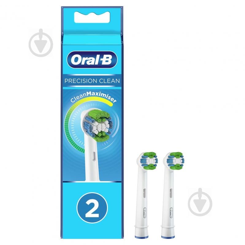 Насадки для електричної зубної щітки Oral-B Precision Clean 2 шт./уп. - фото 1