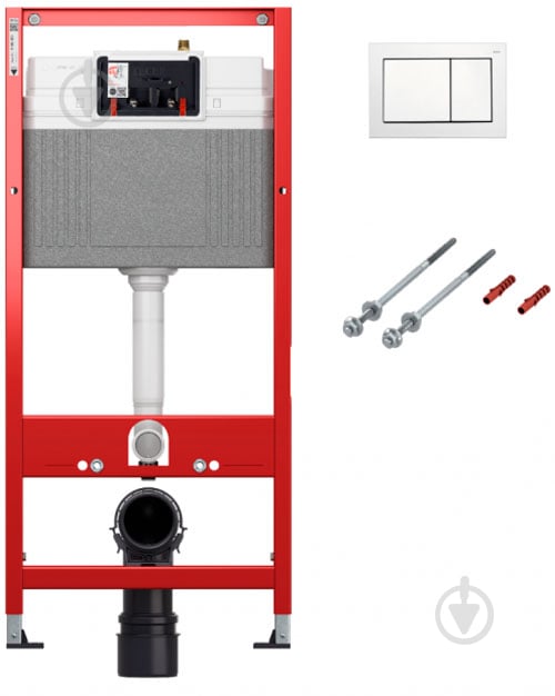 Комплект инсталляции TECE base 9400400 белая - фото 1