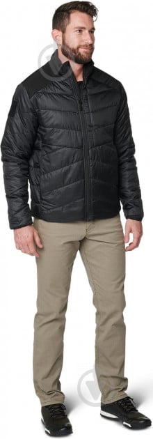 Куртка чоловіча демісезонна 5.11 Tactical Peninsula Insulator Packable Jacket р.XXL чорна - фото 1