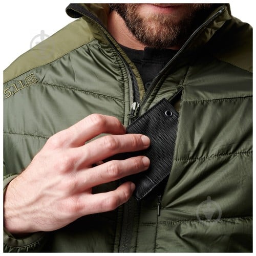 Куртка мужская демисезонная 5.11 Tactical Peninsula Insulator Packable Jacket р.M зеленая - фото 3