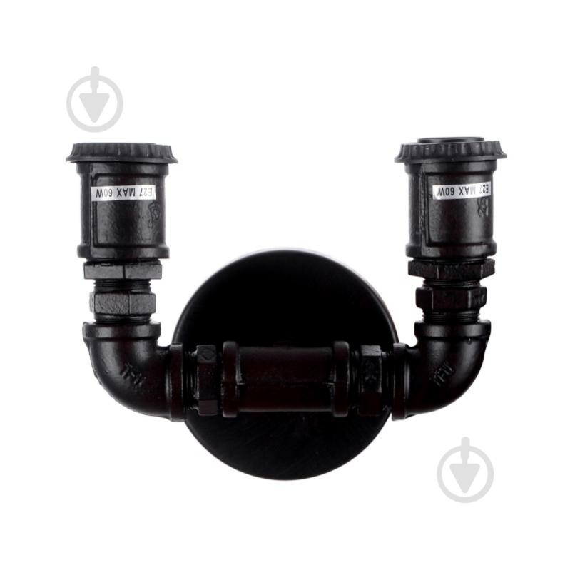Бра Brille BL-329W 60 Вт E27 черный 26-323 - фото 5