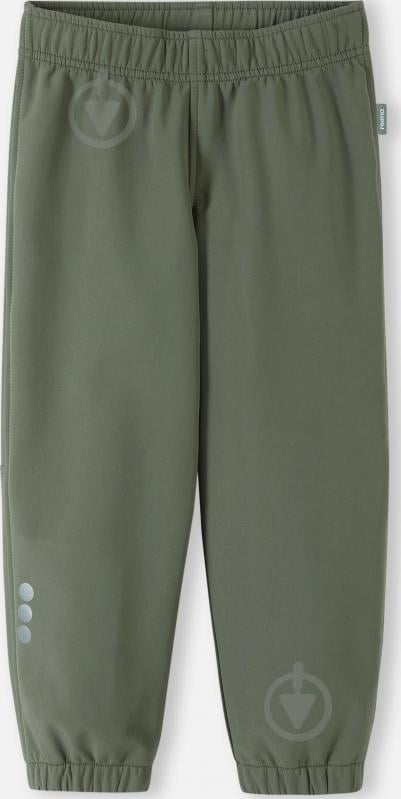 Брюки Reima Softshell Oikotie р.98 green 5100010A-8920 - фото 1