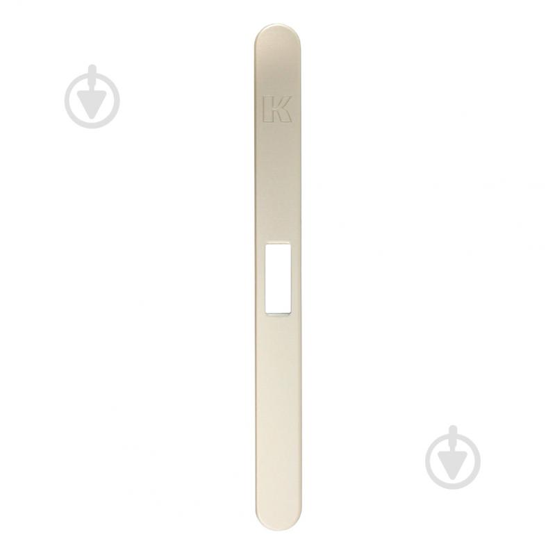 Накладка на лицевую планку Koblenz Premium матовый никель 196 мм 18 мм для магнитного замка - фото 1 Накладка на лицевую планку Koblenz Premium матовый никель 196 мм 18 мм для магнитного замка - фото 1