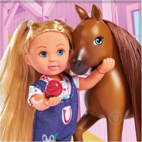 Лялька Simba Лікар Еві Конячка з новонародженим лошам 5733487 - фото 2 Лялька Simba Лікар Еві Конячка з новонародженим лошам 5733487 - фото 2