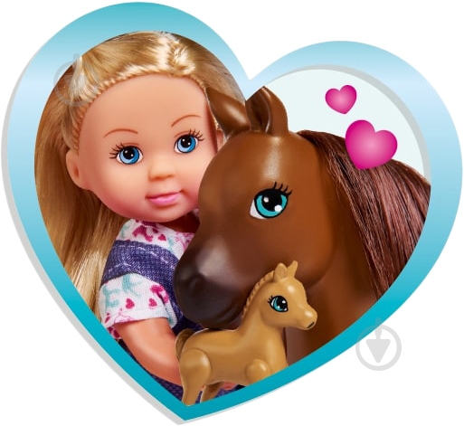 Лялька Simba Лікар Еві Конячка з новонародженим лошам 5733487 - фото 5 Лялька Simba Лікар Еві Конячка з новонародженим лошам 5733487 - фото 5