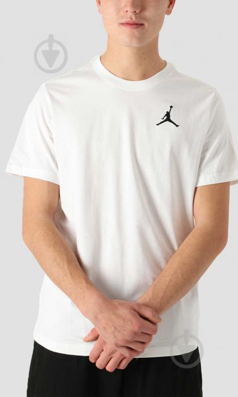 Футболка Jordan M J JUMPMAN EMB SS CREW DC7485-100 р.2XL білий - фото 4