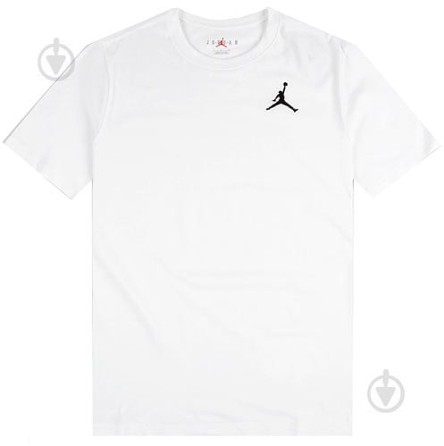 Футболка Jordan M J JUMPMAN EMB SS CREW DC7485-100 р.M білий - фото 1