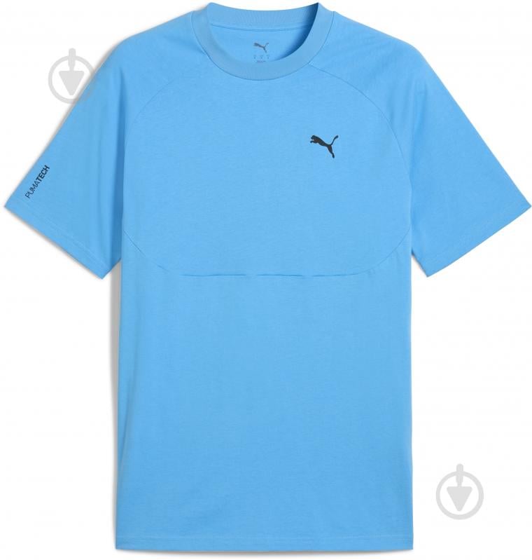 Футболка Puma PUMATECH Tee 68459857 р.L блакитний - фото 1 Футболка Puma PUMATECH Tee 68459857 р.L блакитний - фото 1