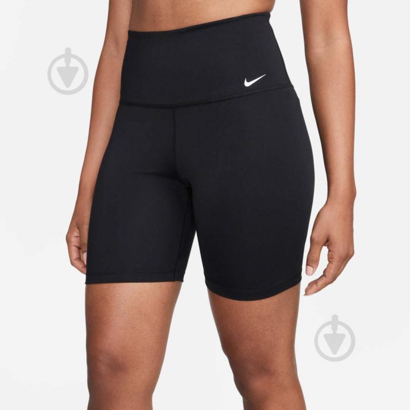 Шорти Nike W NK ONE DF HR 7IN SHORT DV9022-010 р. XL чорний - фото 2
