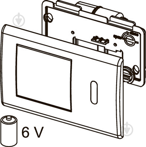 Панель смыва TECE для унитаза TECEplanus IR 6V нержавеющая сталь сатин (99240350) - фото 3