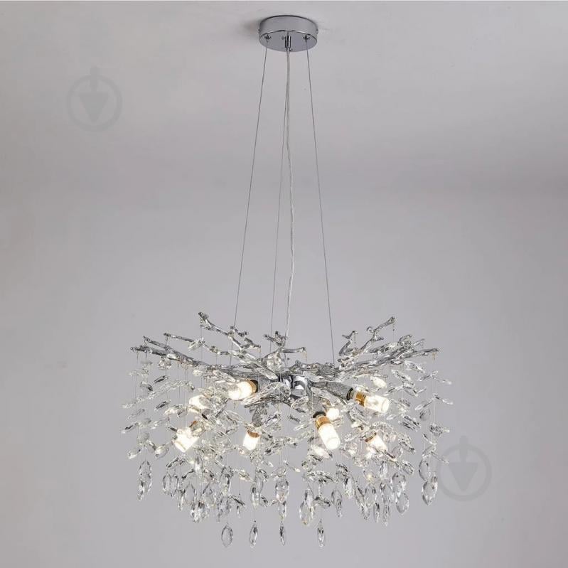 Люстра подвесная Luminaria Bella 8xE14 хром BELLA 8xE14 R600 CHROME - фото 2