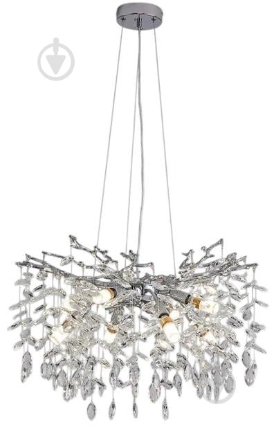 Люстра подвесная Luminaria Bella 8xE14 хром BELLA 8xE14 R600 CHROME - фото 1 Люстра подвесная Luminaria Bella 8xE14 хром BELLA 8xE14 R600 CHROME - фото 1