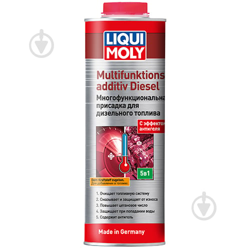 Комплексная присадка Liqui Moly Multifunktionsadditiv Diesel 1000 мл - фото 1