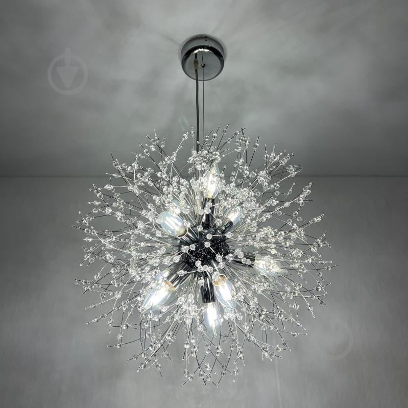 Люстра підвісна Luminaria Roxy 9xE14 ROXY P 9xE14 R500 CHROME - фото 4