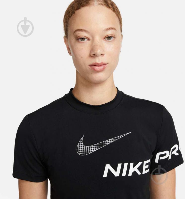 Футболка Nike W NP DF GRX SS CROP TOP DX0078-010 р.M черный - фото 3