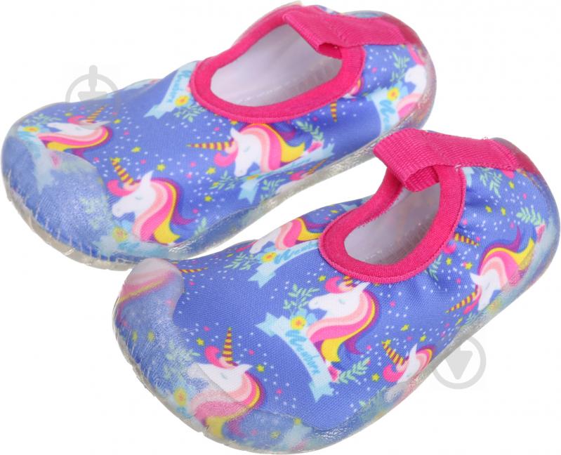 Обувь для пляжа и бассейна для девочки Newborn Aqua Unicorn NAQ2010 р.18/19 - фото 1