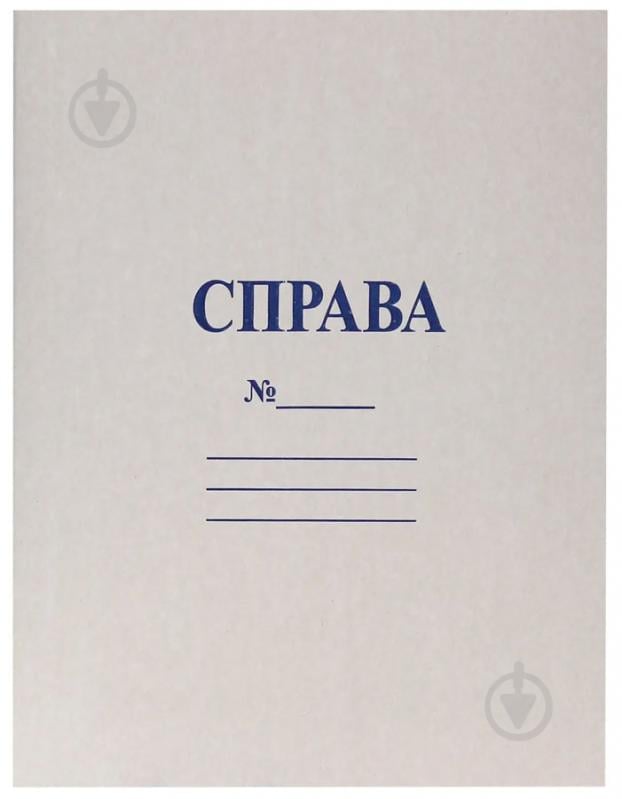 Папка-дело А4 0,42 мм. картон GD-2 Бумвест - фото 1
