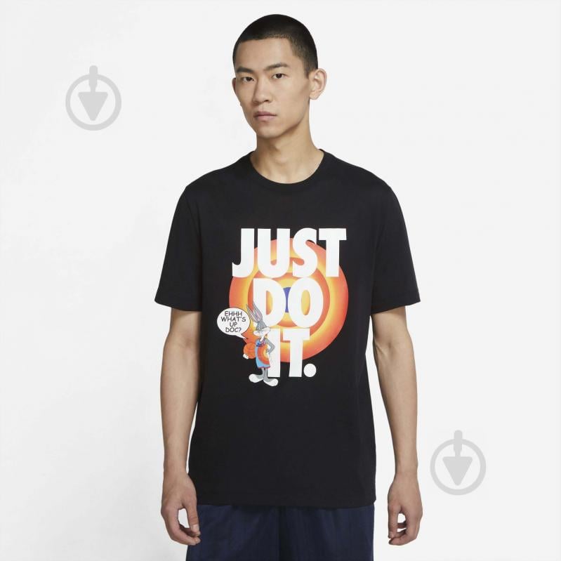 Футболка Nike M NK DF SJ FA TEE 1 DH3829-010 р.M черный - фото 1