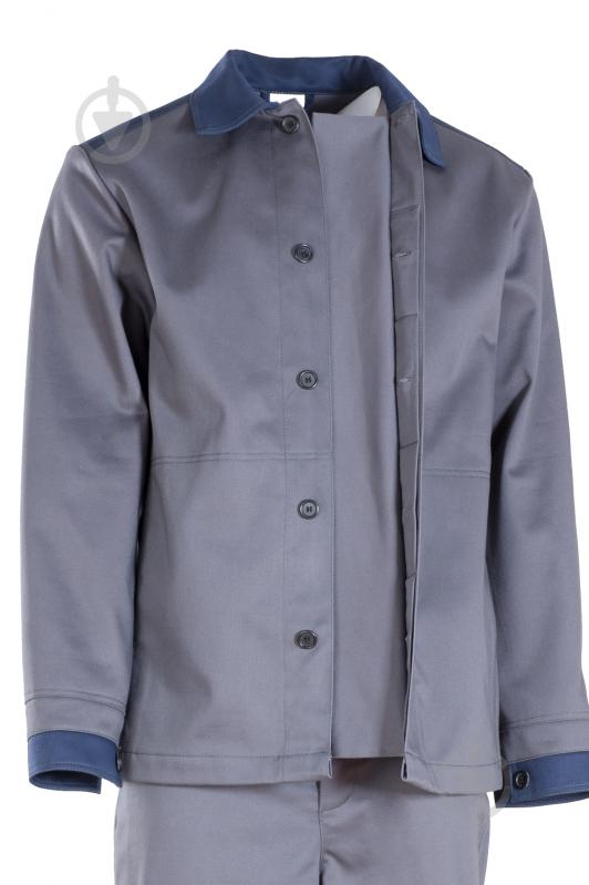 Куртка робоча Ozon К9 зварника Сіріус р. L зріст 1-2 2-700 сірий - фото 2