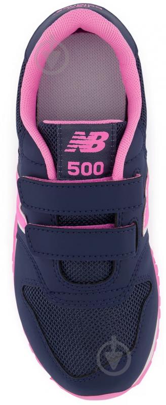 Кросівки для дівчаток New Balance PV500WP1 р.32,5 сині - фото 3