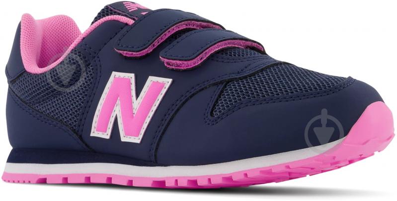 Кросівки для дівчаток New Balance PV500WP1 р.32,5 сині - фото 4