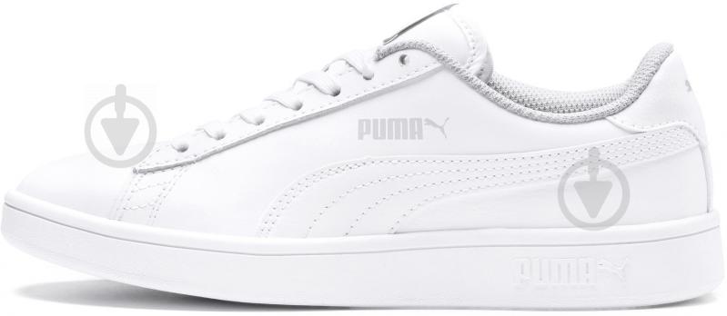 Кроссовки Puma Smash v2 L Jr 36517002 р.37 белые - фото 1