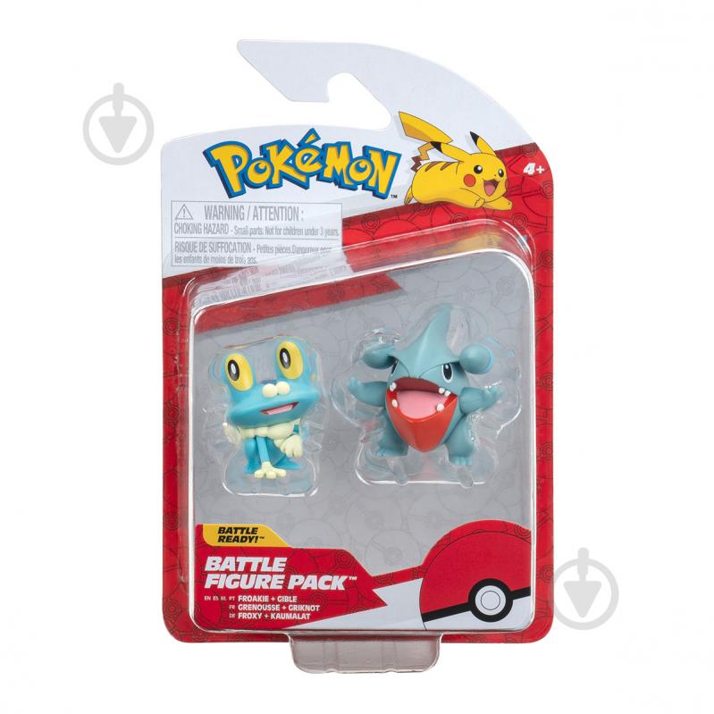 Набор игровых фигурок Pokemon W16 - Гибл и Фроки PKW3013 - фото 1