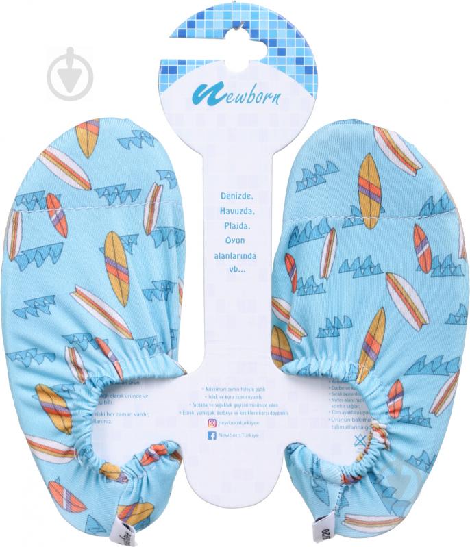 Шкарпетки для плавання для хлопчика Newborn Aqua Socks Surf Board р.18/20 NAQ4010 - фото 2