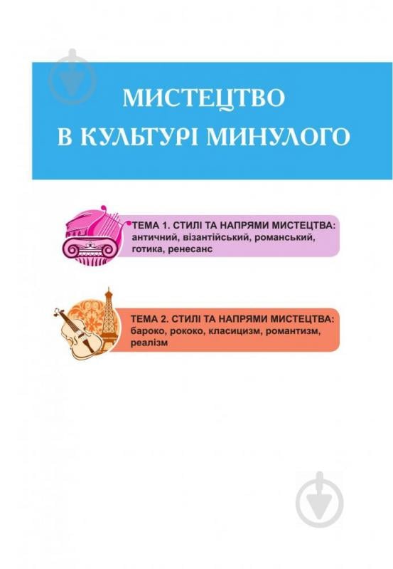 Книга «Мистецтво. Підручник для 8 класу» 978-966-10-4481-3 - фото 6