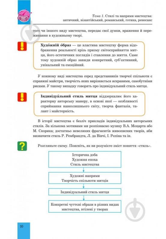 Книга «Мистецтво. Підручник для 8 класу» 978-966-10-4481-3 - фото 10