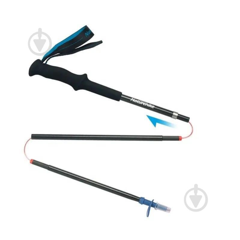 Трекинговая палка Naturehike ST08 NH18D020-Z, 110 см, бордовая (1шт) 6927595748527 - фото 2