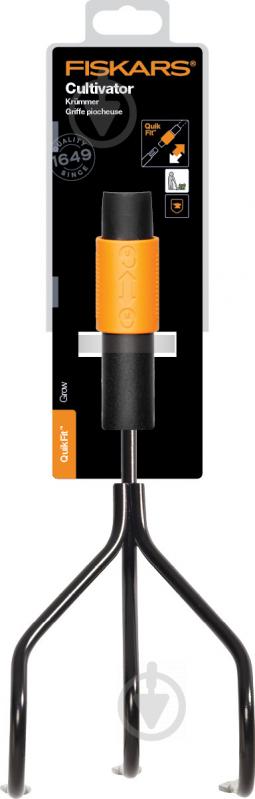 Культиватор Fiskars QuikFit 12.5 см - фото 1